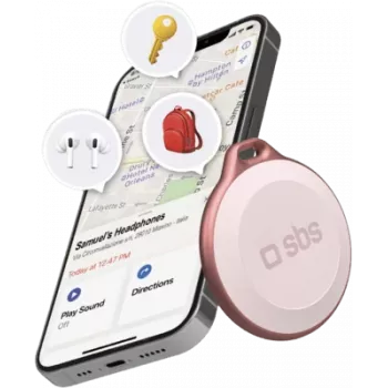 Finder SBS TEFINDBTAPP GPS tracker universal ροζ μπαταρία CR2032