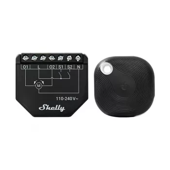Έλεγχος ρολών WiFi Shelly Shutter BLU (Shelly_Shutter_BLU_1) κουμπί Bluetooth, ανθεκτικό περίβλημα