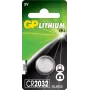 Μπαταρία κουμπί λιθίου GP CR2032 3V, 1 τεμ. (blister)