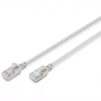 Digitus CAT 6A F-FTP λεπτό καλώδιο patch 10 m γκρι