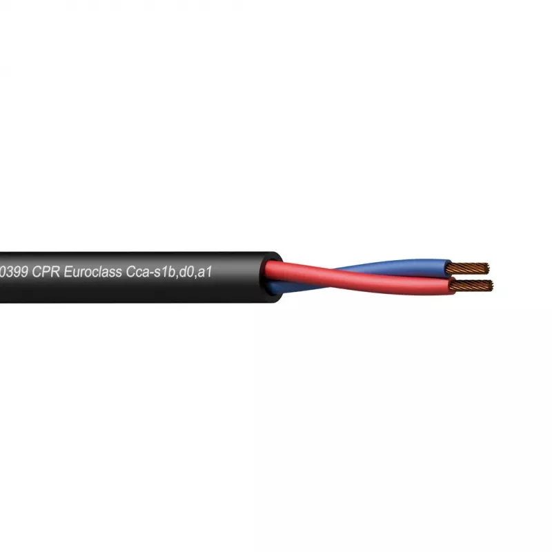 Καλώδιο ήχου PROCAB CLS215-CCA/1 100m μαύρο χαλκός AWG 16