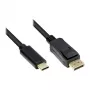 Good Connections καλώδιο προσαρμογέα USB-C σε DP1.2 μαύρο 3m