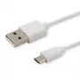 Καλώδιο USB SAVIO CL-123 USB 2.0, USB A σε Micro-USB B, 1 m, λευκό