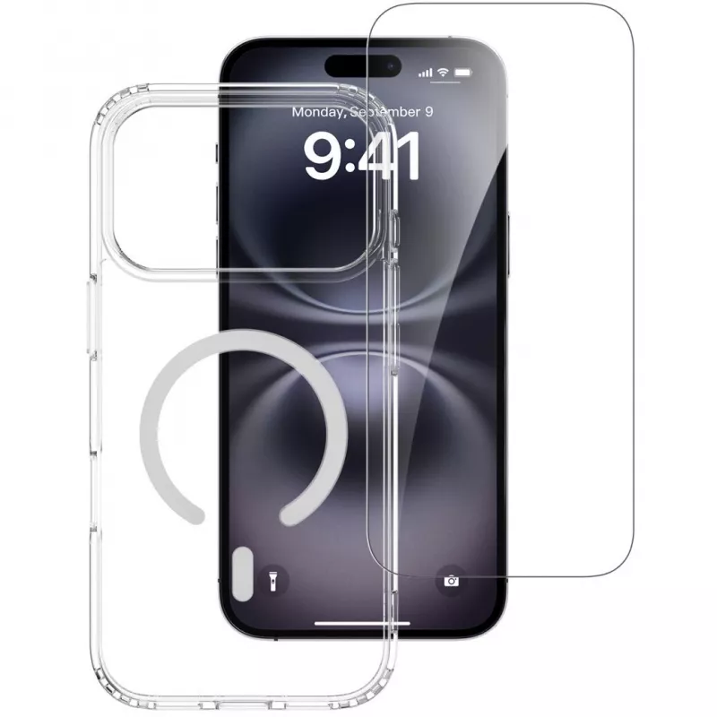 Θήκη Border 4smarts iPhone 17 Pro Max 17,5 cm Διάφανη