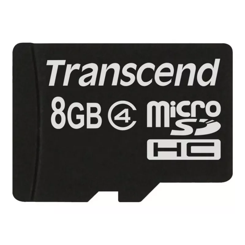 Κάρτα MicroSDHC Transcend 8GB Class 4 TS8GUSDC4