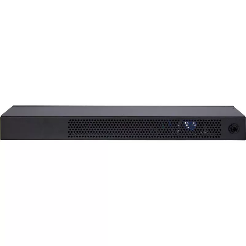 Inter-Tech SW-0816 Μονάδα διανομής ισχύος (PDU) 8 υποδοχές AC Μαύρο