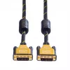 ROLINE GOLD Καλώδιο οθόνης DVI, ST-ST (24+1) dual link 3,0m (11.04.5513)