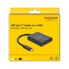 Διαχωριστής USB Type-C DeLOCK 87755