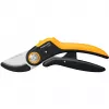 Κλαδευτήρι Fiskars Plus PowerLever αμόνι μαύρο πορτοκαλί