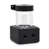 Alphacool Core 100 Aurora 15393 δοχείο, D5/VPP, ARGB, ακετάλη/ακρυλικό, μαύρο