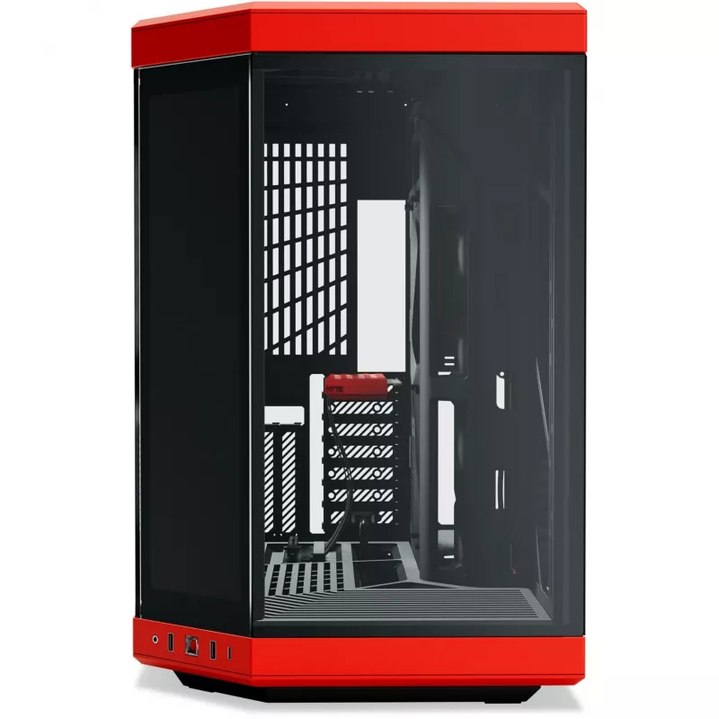 HYTE Y70 Touch Infinite Midi Tower μαύρο, χρώμα κερασιού