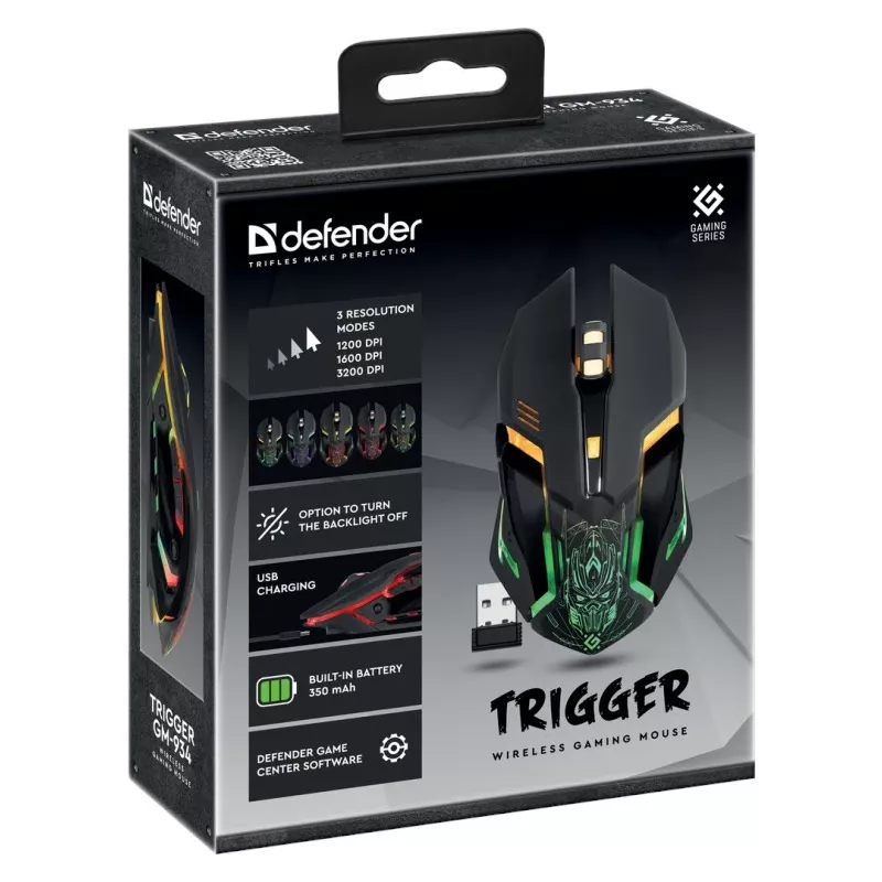 Ασύρματο ποντίκι gaming TRIGGER GM-934