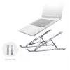 Unitek OT155SL πτυσσόμενη βάση laptop, αλουμίνιο, ασημί