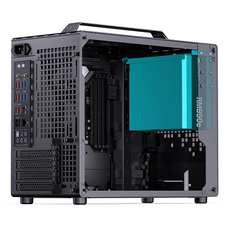 Jonsplus MATX κουτί με λαβή Z20 – μαύρο