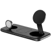 SATECHI Qi2 Trio Wireless Charging Pad - με βύσματα Type A, C, G