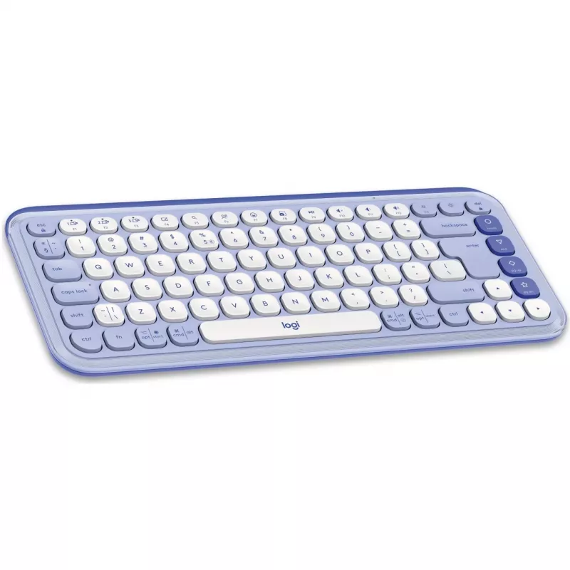 Logitech Πληκτρολόγιο Logitech POP ICON KEYS OFF White Lilac US