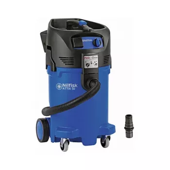 Σκούπα κάδου Nilfisk ATTIX 50-21 PC CL R – υγρή & ξηρή αναρρόφηση, 47 l, 1400 W, χωρίς σακούλα, 11 kg