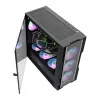 Κουτί υπολογιστή Darkflash DK431 Mesh, ATX, μαύρο