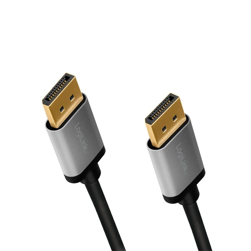Καλώδιο DisplayPort LogiLink CDA0101 2 m μαύρο γκρι