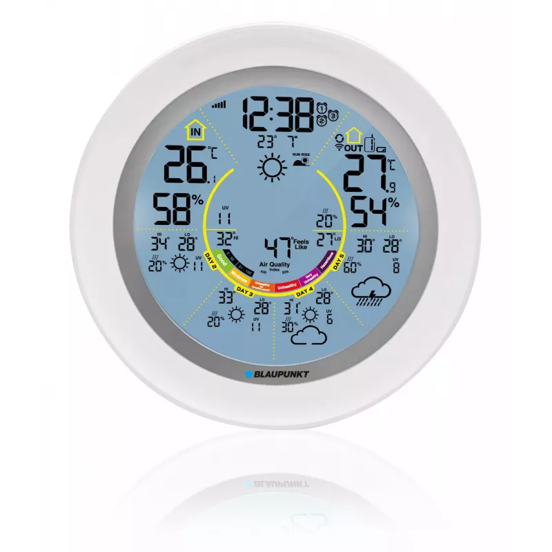 Blaupunkt WS60WH App μετεωρολογικός σταθμός, λευκός