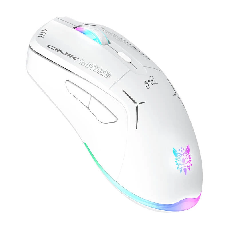 Gaming Ποντίκι Onikuma CW917 2.4G Καλώδιο Λευκό