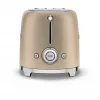 Τοστιέρα Smeg 50's Style TSF01CHMEU 2 φέτες χρυσό 950W