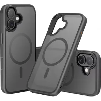 nevox StyleShell Invisio - iPhone 17 6.3 συμβατό με MagSafe Μαύρο (2542)