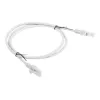 Καλώδιο δικτύου LANBERG PCU5-10CC-0100-S RJ-45 Cat5e U/UTP, 1 m, γκρι