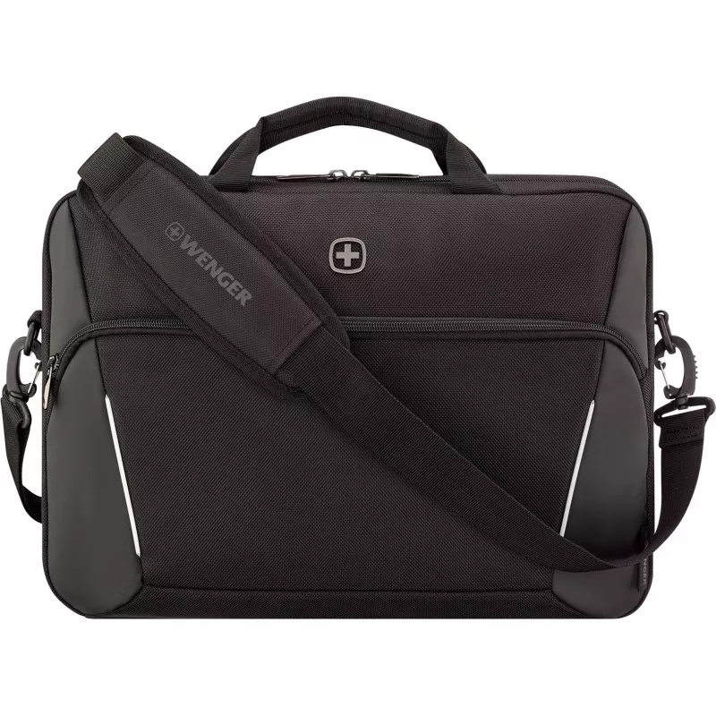 Θήκη laptop Wenger XE Compact Brief 16 με θήκη tablet, μαύρη
