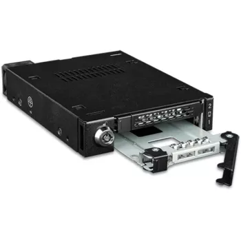 Πλαίσιο προσαρμογέα θήκης δίσκου icy dock MB092VK-B για 2 x 6,3 cm U.2 / U.3 NVMe SSD σε θήκη 3,5 ιντσών (μαύρο)