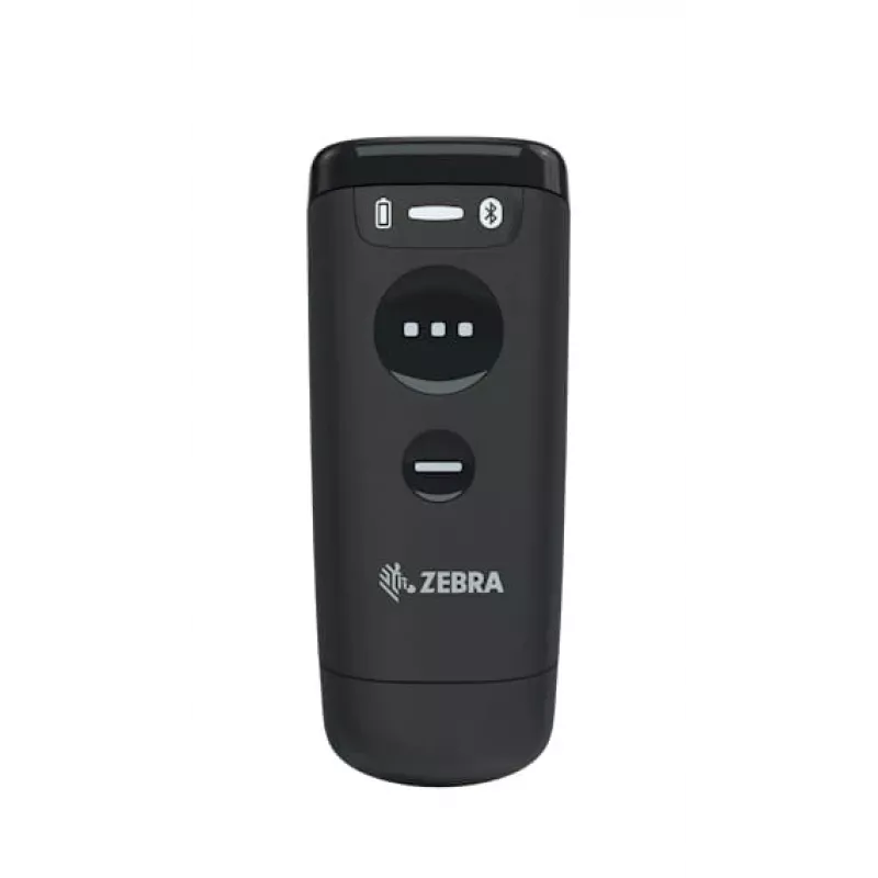 Φορητός αναγνώστης barcode Zebra CS60 1D/2D LED Ασύρματος IP65 Μαύρο, Bluetooth/USB, εμβέλεια 100 m, 83 g
