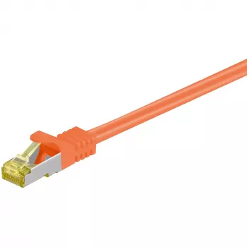 Καλώδιο δικτύου Goobay RJ-45 CAT7 5 m Πορτοκαλί S/FTP