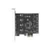 Κάρτα Delock PCI Express x1 σε 4 x εξωτερική θύρα USB Type-A SuperSpeed USB