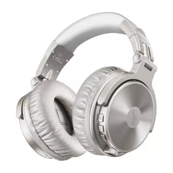 Ακουστικά Over-Ear OneOdio Pro C A-AC12-01 Ασημί – Bluetooth, ακύρωση θορύβου