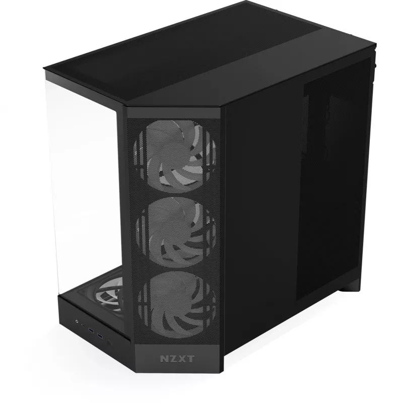 Κουτί PC NZXT H9 Flow RGB+ Midi-Tower μαύρο