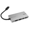 Αντάπτορας USB 3.1-C SILVERSTONE SST-EP09C – συνδεσιμότητα USB-C σε USB-A, φινίρισμα ασημί