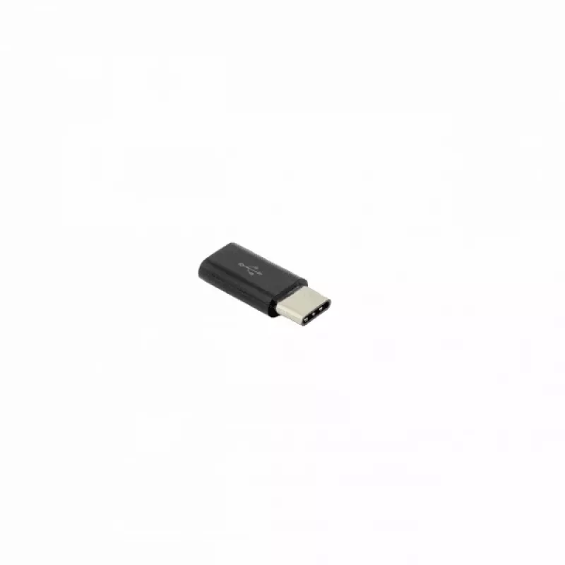 Sbox Micro USB 2.0 F. -> TYPE C M. μαύρο AD.USB-C B