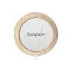 Θερμαντική βάση κούπας Beper P201UTP003 Silver Wood