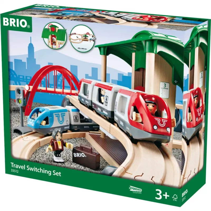 BRIO Eisenbahn 33512 Σετ ραγών αλλαγής τρένου