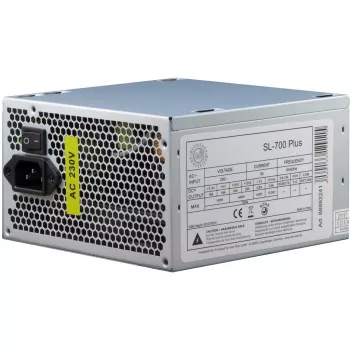 Inter-Tech SL-700 Plus - Τροφοδοτικό (εσωτερικό) - ATX12V 2.4 - AC 230 V - 700 Watt - ενεργό PFC (88882141)