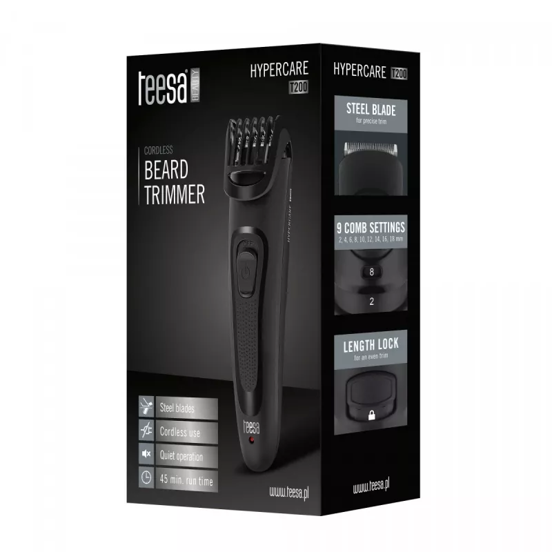 Trimmer για το σώμα HYPERCARE T200 μαύρο