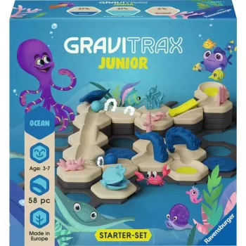 Σετ κατασκευής μαρμάρινης διαδρομής Ravensburger GraviTrax Junior Starter-Set S Wüstenstrecke, Μοντέλο 24585