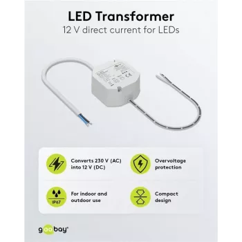 Μετασχηματιστής LED Goobay 12 V/12 W (59575)