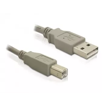 Καλώδιο USB DeLOCK 82216 USB 2.0 3 m USB A USB B γκρι