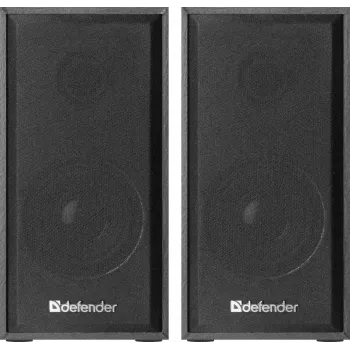 DEFENDER SPK-240 ενσύρματα ηχεία desktop, 2.0, 6 W RMS, τροφοδοσία USB, 3,5 mm, μαύρα