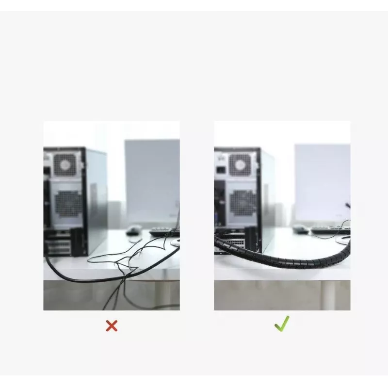 Ugreen Καλύμμα οργάνωσης καλωδίων 1,5 m LP121