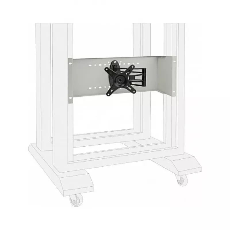 Βραχίονας στήριξης οθόνης DeLOCK 19 inch για οθόνη γκρι 10 kg αντοχή