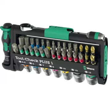 Wera Tool-Check Plus 1 Μίνι καστάνια, σετ καρυδακιών και bits, 39 τεμ. (05049055001)