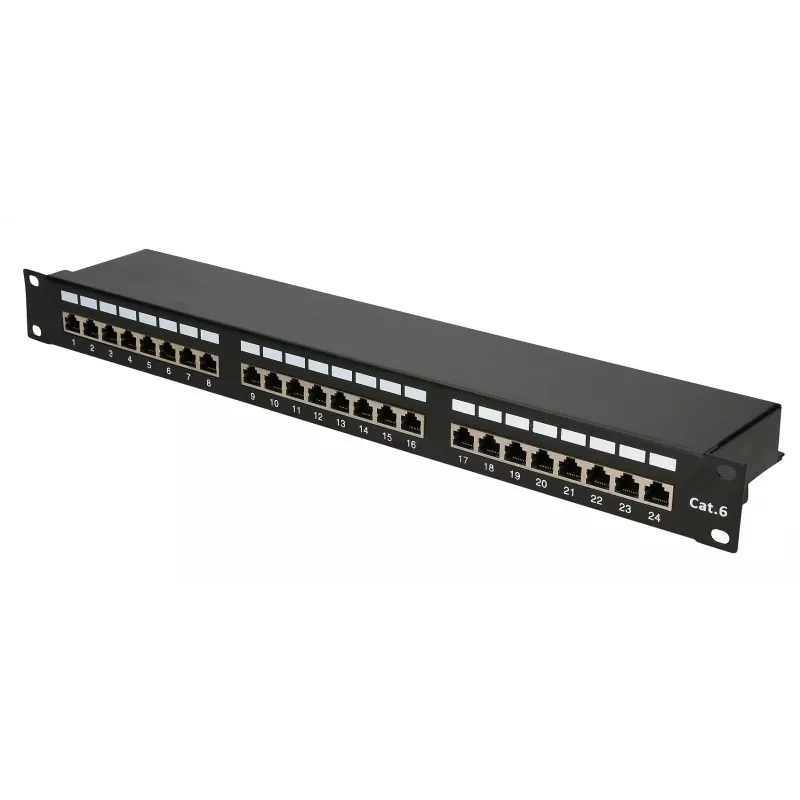 Extralink CAT6 STP V2 | Patchpanel | 24 Θύρες
