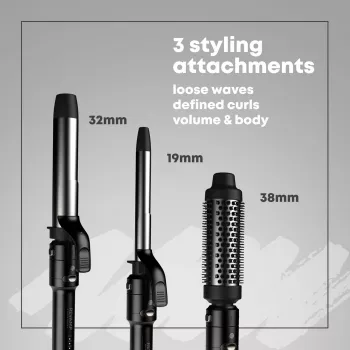 Styler μαλλιών Revamp Multi Style Revolve CL-3500-EU 3-in-1 – βούρτσα, σεσουάρ, δημιουργός όγκου